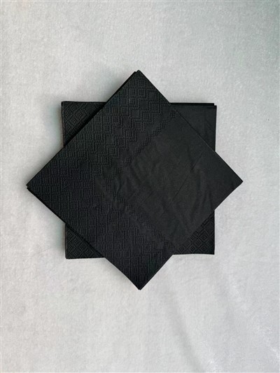 Coloured Napkin Black Napkin Red Napkin Paper